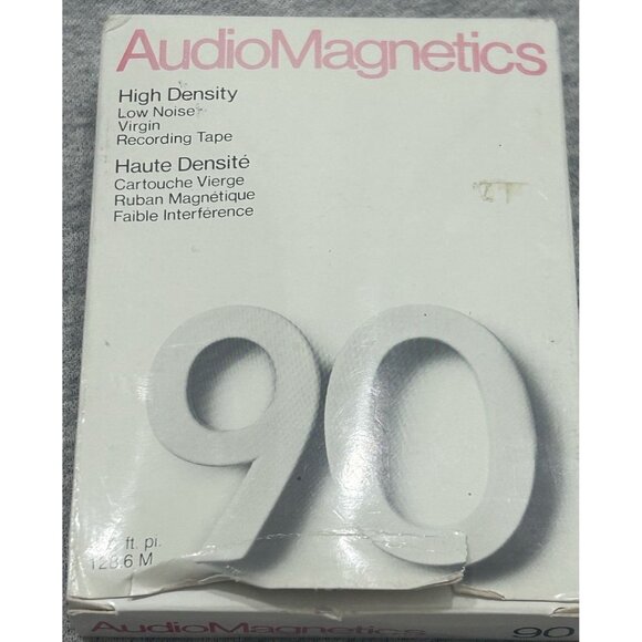 AudioMagnetics Recording Tape 90 Min High Density Low Noise - Picture 1 of 5